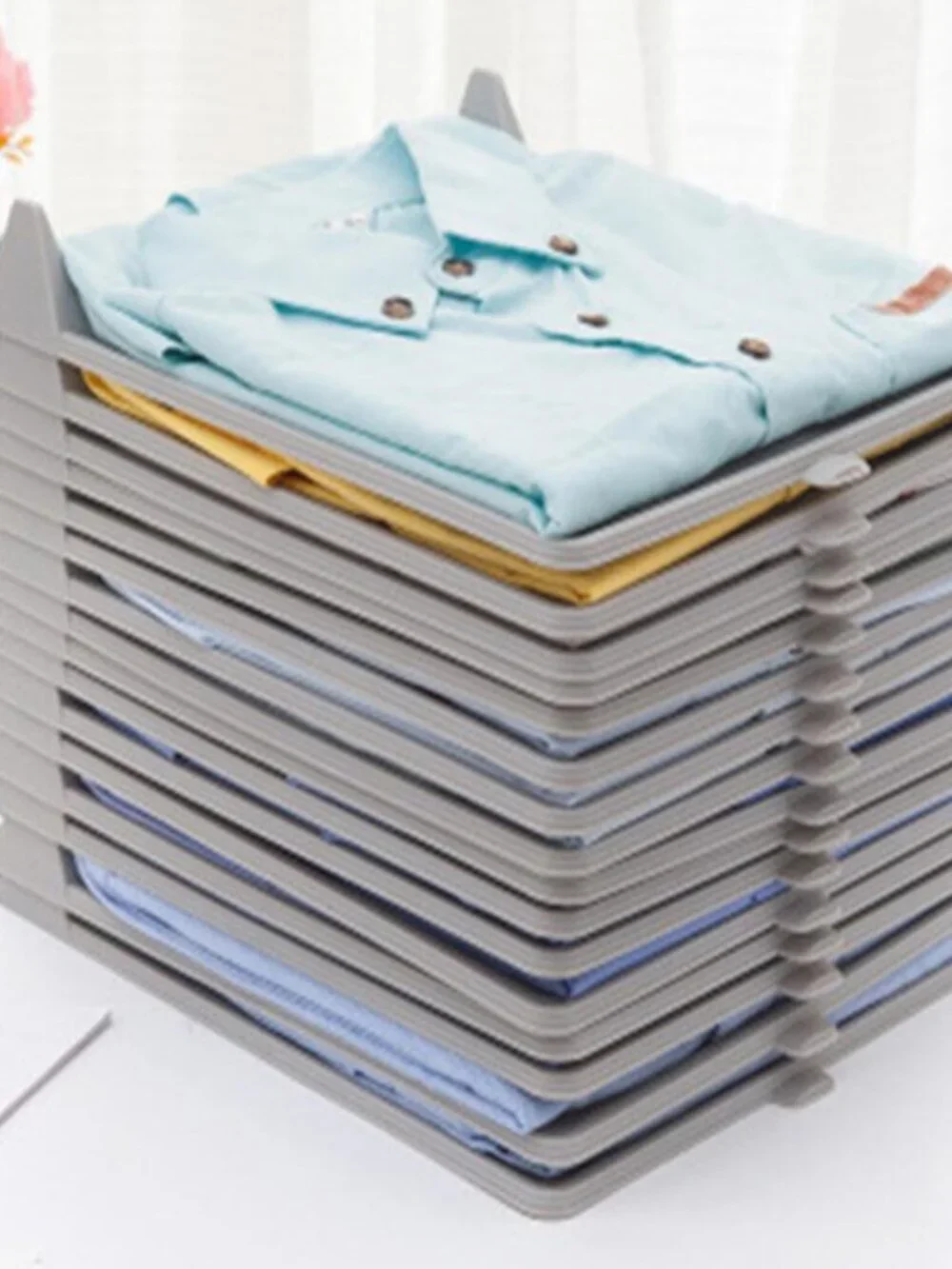 Fold Board Clothes Organization System Shirt Folder(10 Pack)